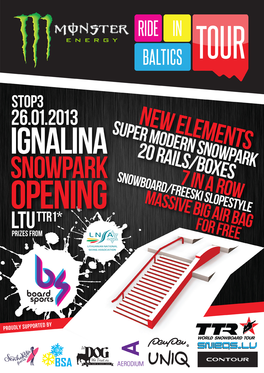 Ride in Baltics 2013 stop 03 poster